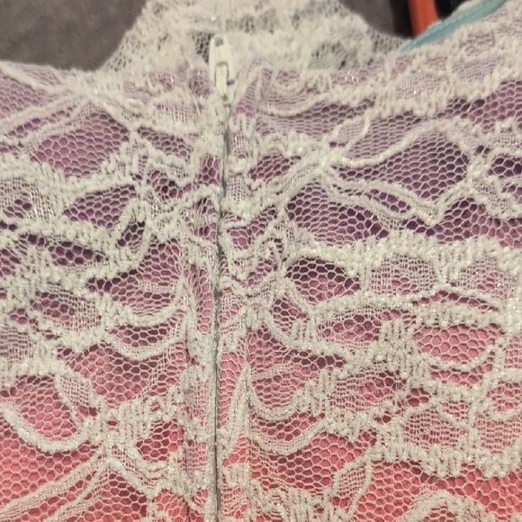 Rainbow Lace Kids Dress - Picture 11 of 11